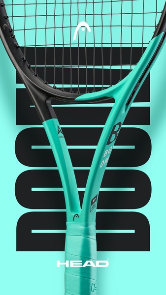 tennis racquet, tennis racket, performance racquet, racket sports gear, tennis equipment, bestseller push, brand awareness, minimalist, modern typography, bold, fresh, green, black